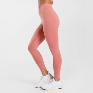 🦈 Gymshark Sunset Pink High-rise High performance Leggings🌸